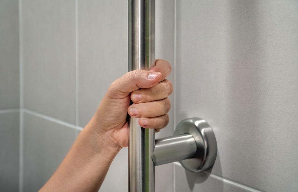 Shower Grab Bars Installation