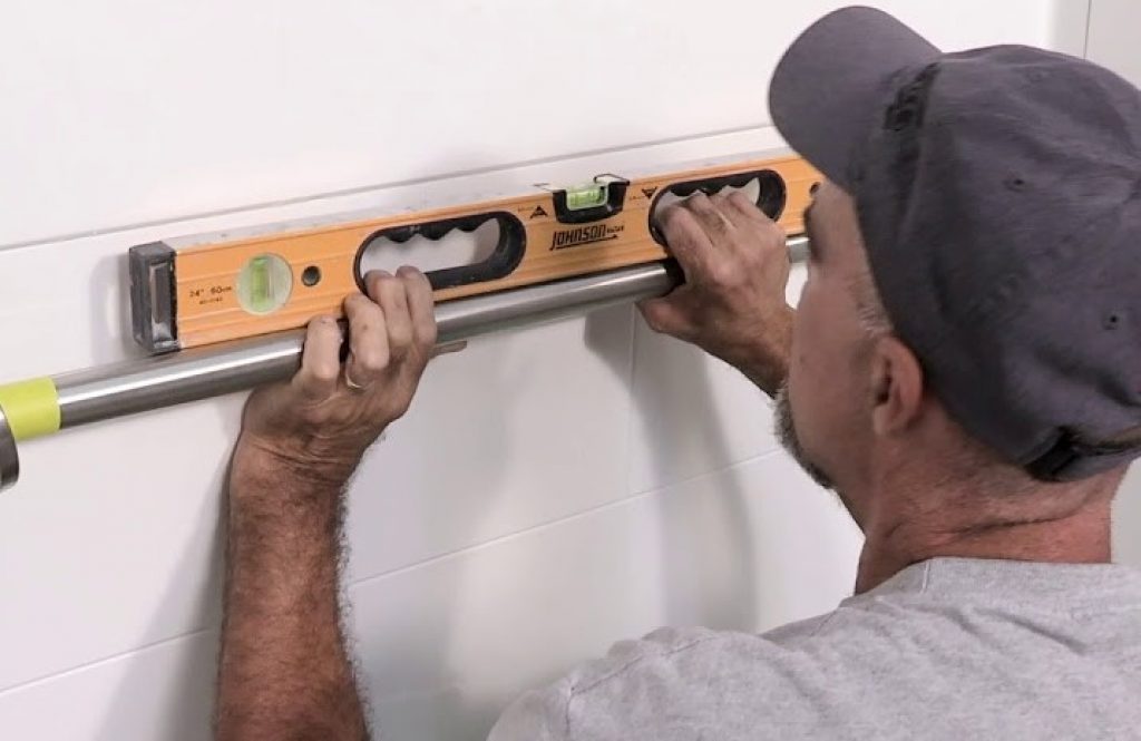 Shower Grab Bars Installation